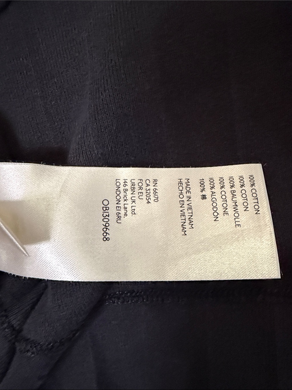 Free People open back tank black XS - Picture 4 of 4